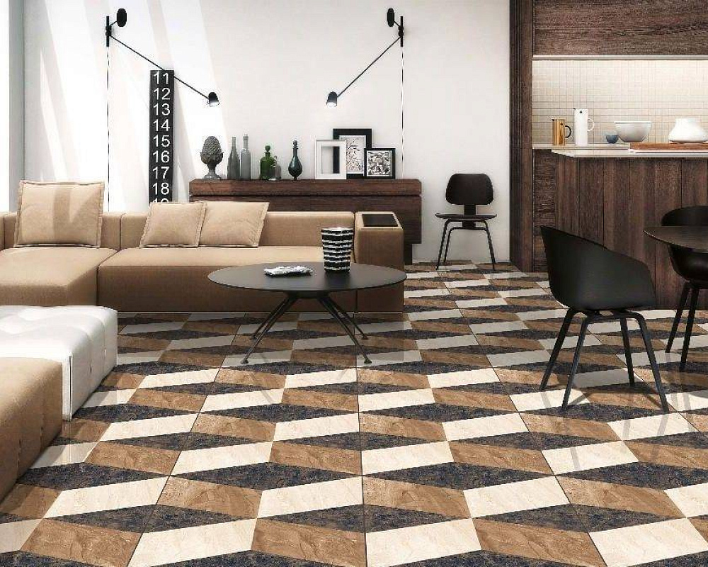 BLACK GOLD GLAMOUR 60x60
